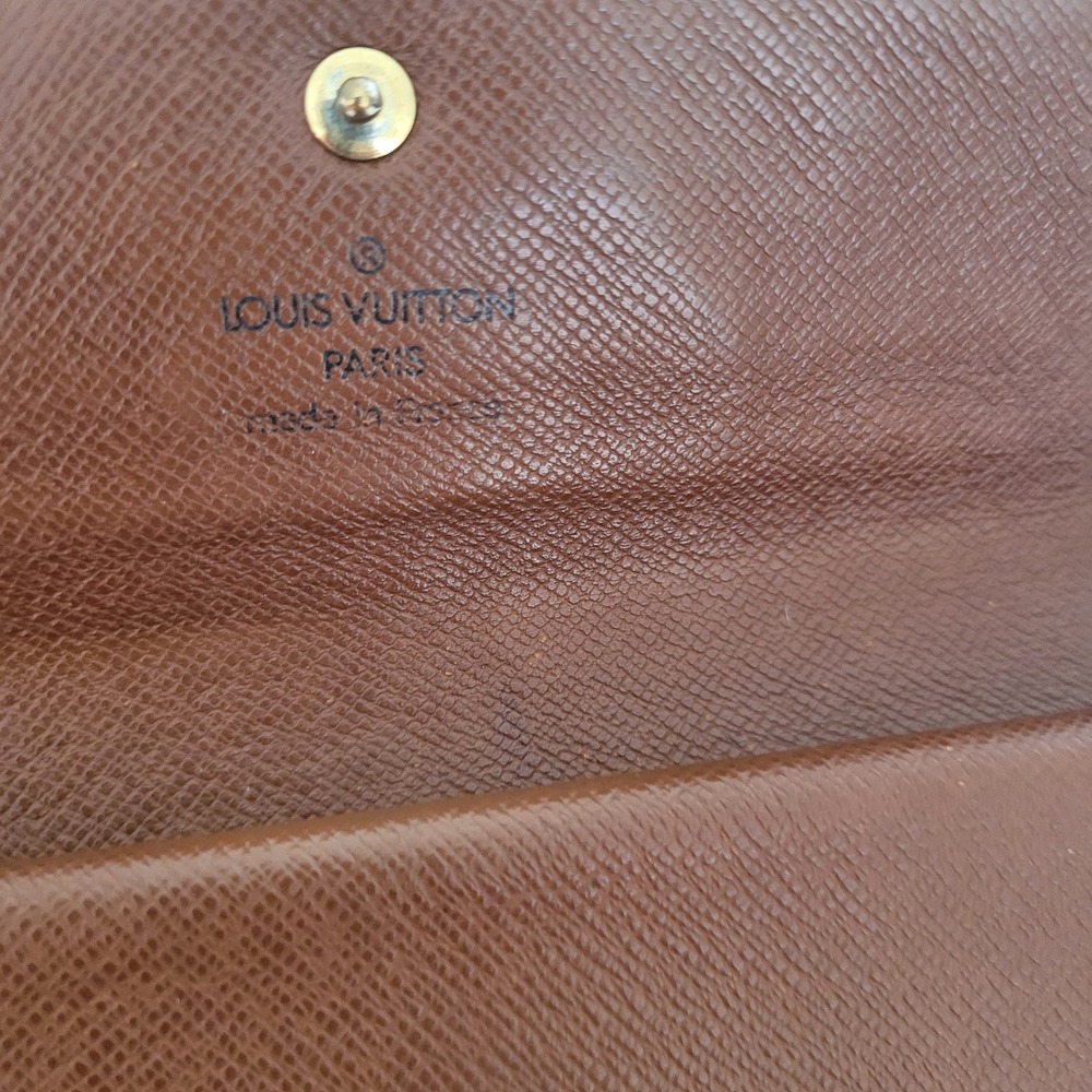 Louis Vuitton Monogram Porte Tresor International Wallet Brown M61215 TH0051 - Picture 4 of 14